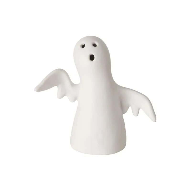 Boltze Halloweenfigur Ghostie Keramik, 12.4 x 11.8 cm