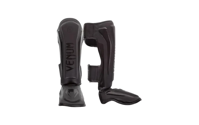 Venum Elite Standup Shin Guards Schwarz, M