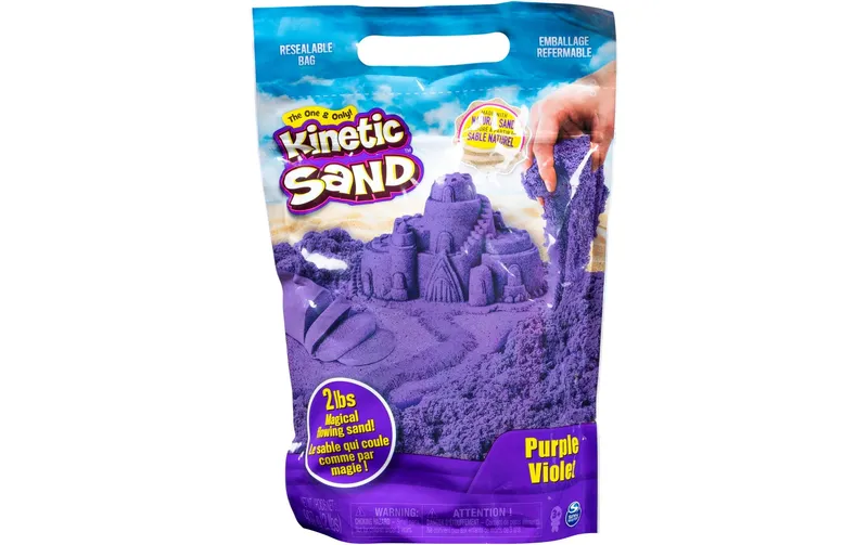 Spinmaster Kinetic Sand Color Bag lila, 907 g