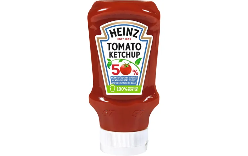 Heinz Tomaten Ketchup 50% weniger Zucker 545 g
