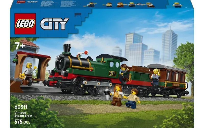 LEGO® City Klassischer Dampfzug 60511