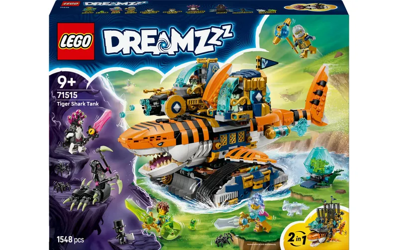 LEGO® DreamZzz Tigerhai-Fahrzeug 71515