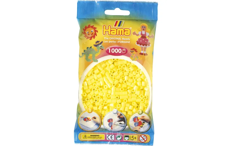 Hama Bügelperlen midi 1000 Stk. Gelb