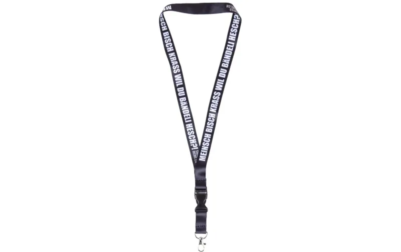 Swissmeme Lanyard «Bisch Krass?"
