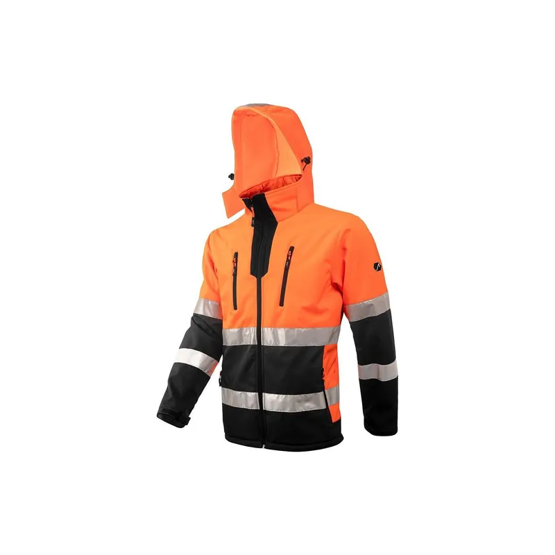 ACE ACE Neon Softshell-Warnjacke - 3XL