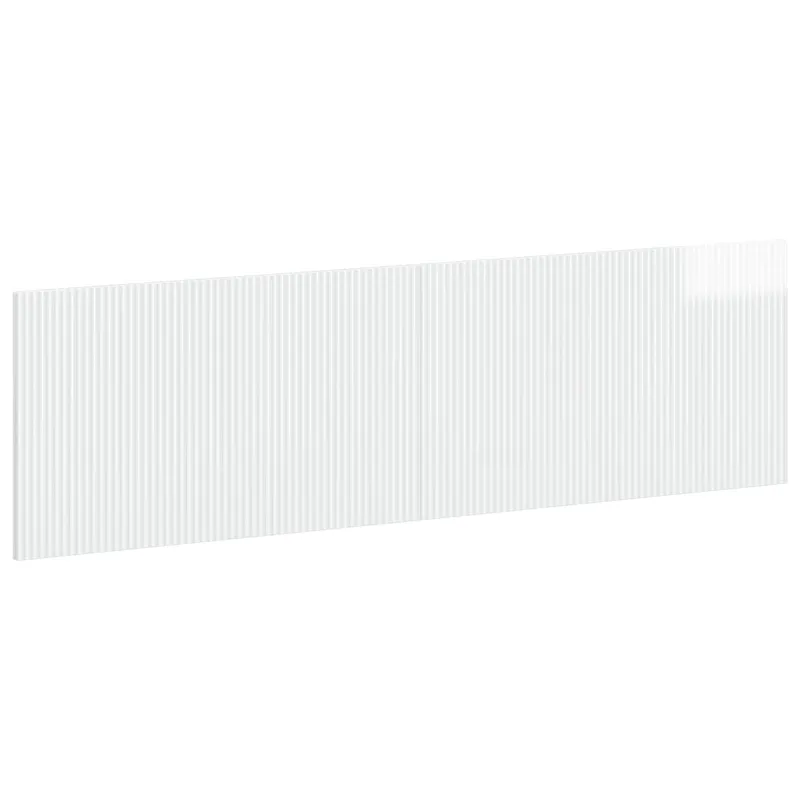 Wandmontiertes Kopfteil ARNHEM Hochglanz bianco derivato del legno