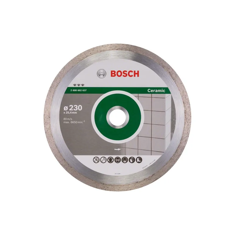 Bosch Professional Diamanttrennscheibe Best for Ceramic, 230 x 2.4 x 10 mm