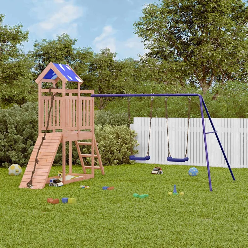 Spielturm Massivholz Douglasie