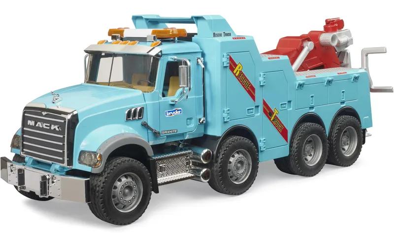 Bruder Spielwaren MACK Granite Abschlepp-LKW