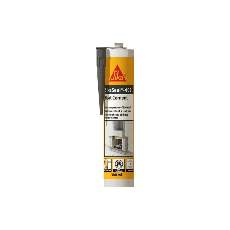 Sika SikaSeal-403 Hitzebeständig nero 300 ml