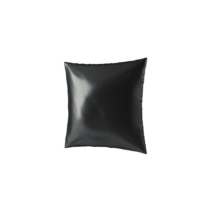 Ailoria Kopfkissenbezug Seide 65 x 65 cm Midnight Black