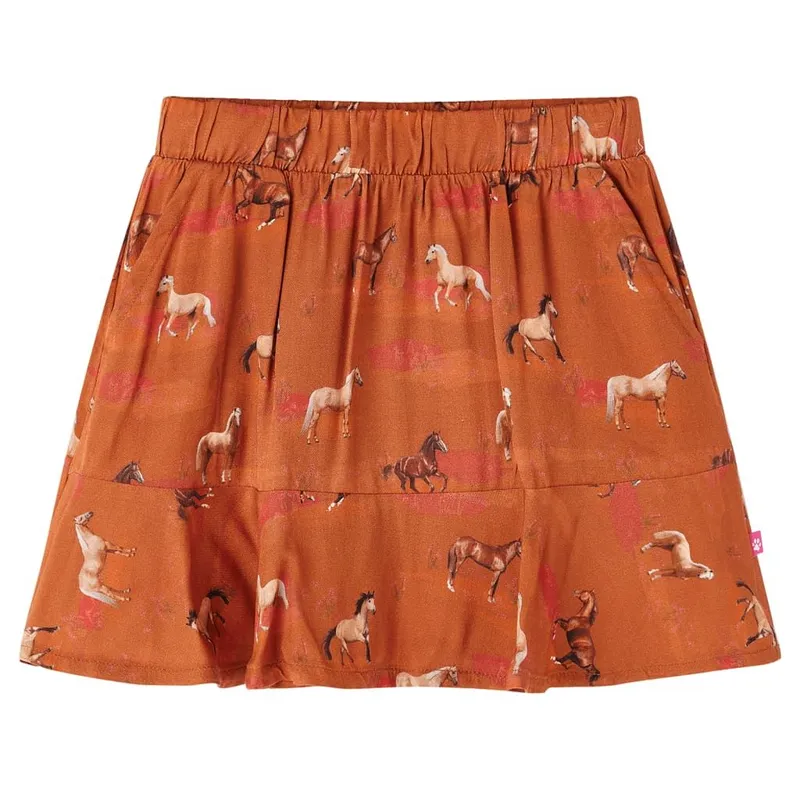 Jupe pour enfants cognac 116