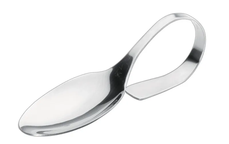 Ibili Fingerfood-Löffel 6 pezzi, Silber