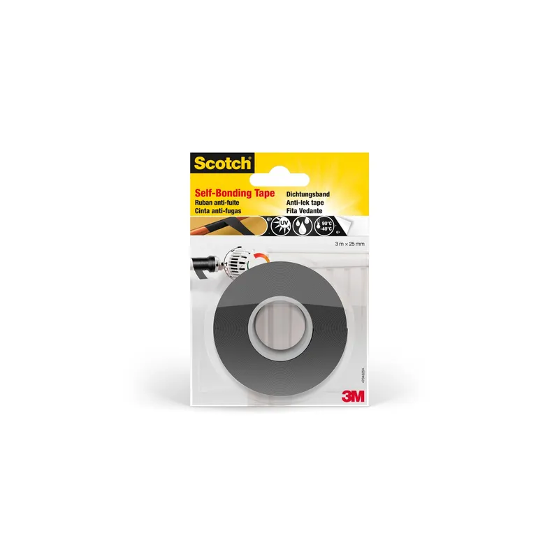 Scotch Reparaturband 25 mm x 3 m, 1 Rolle, black