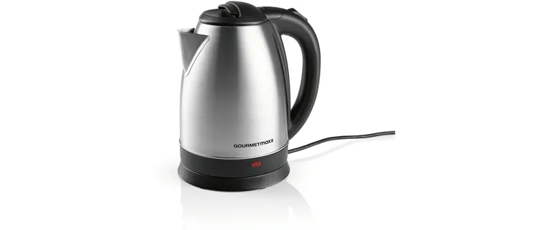 GOURMETmaxx Wasserkocher 1.8 l, noir/Silber