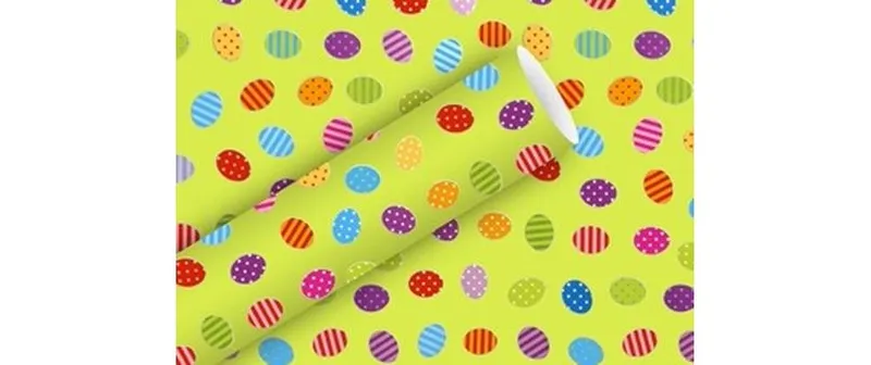 brown + Company Geschenkpapier Ostern, multicolour