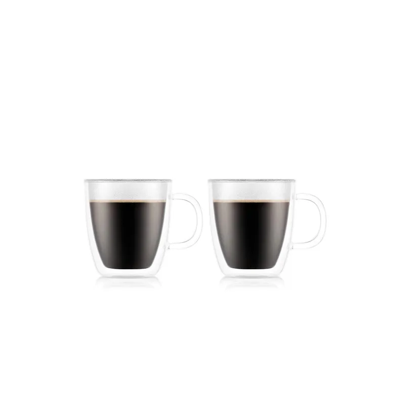Bodum Thermo-Gläser Bistro 2er Set transparent, 0.3 l