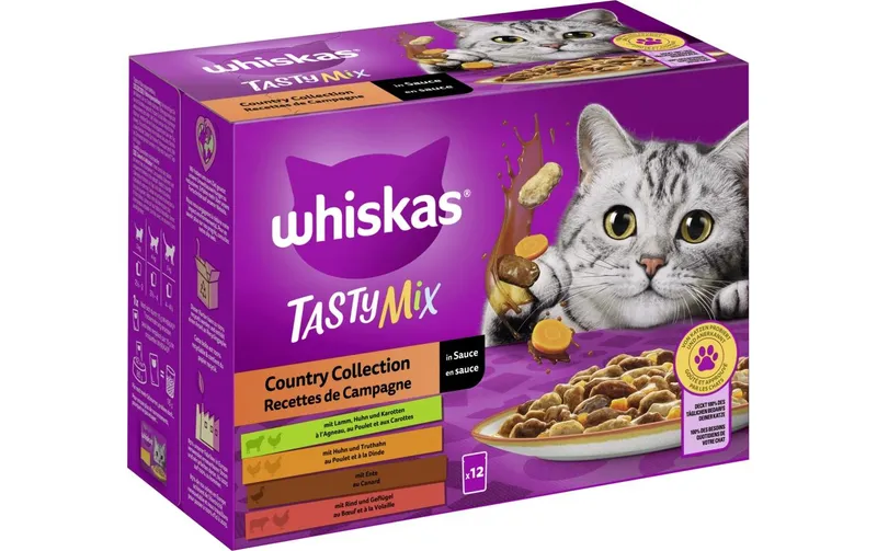 Whiskas Tasty Mix Country Collection in Sauce