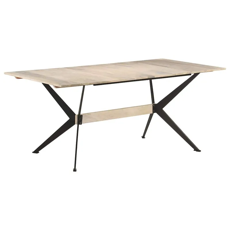 Table à manger 180x90x76 cm Bois de manguier massif