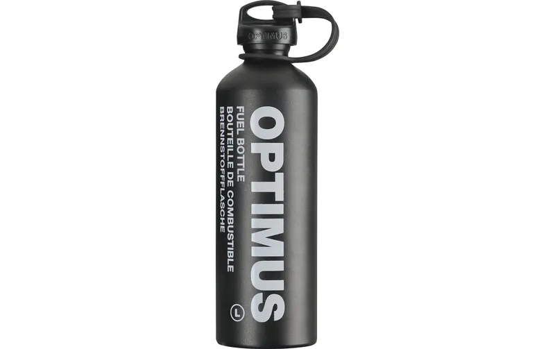 Optimus Brenntessutoflasche L, 1 L, nero