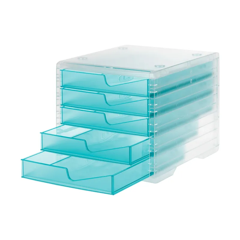 Styro Schubladenbox Styroswingbox light Aqua