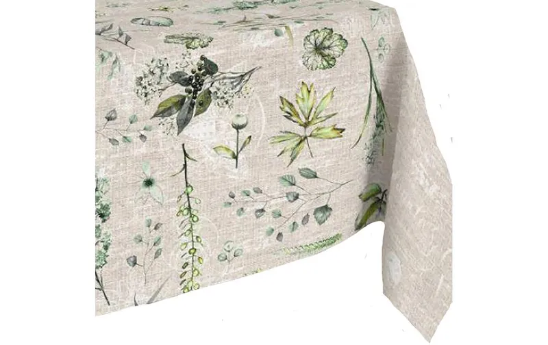 Hubatka nappe Megaline, Pflanzen, 140 x 260 cm