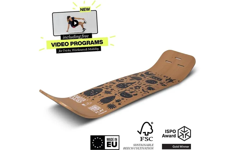 GIBBON Gibbon Slackboard Play Black Érable Noir 106 cm