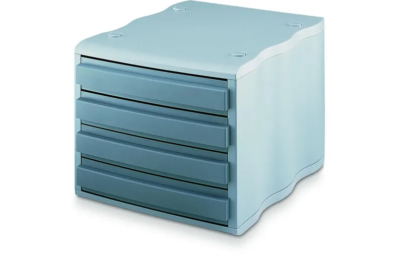 Styro Schubladenbox Styrowave 4 Schubladen, grey