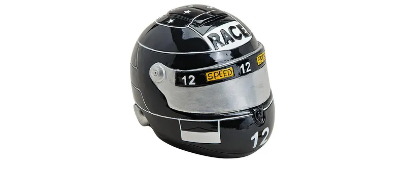 G. Wurm Spardose Motorradhelm 11 x 14 x 11 cm