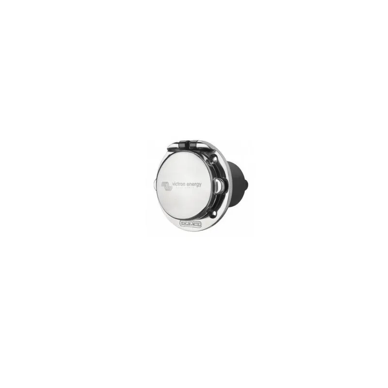 Victron Netzstecker Edelstahl 16A mit Schutzkappe