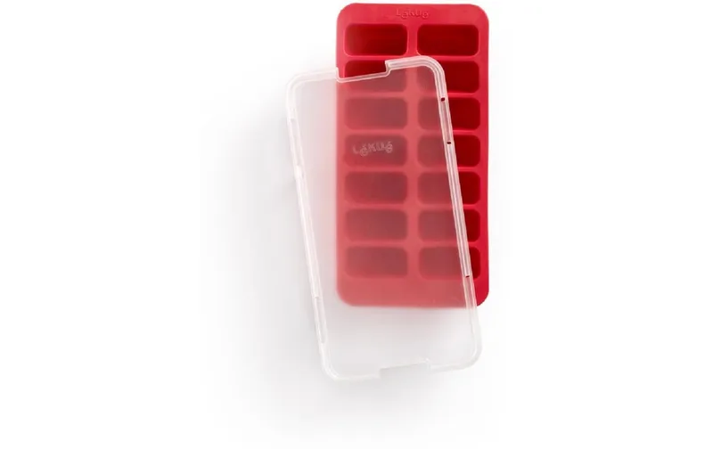 Lékué Eiswürfelform rouge