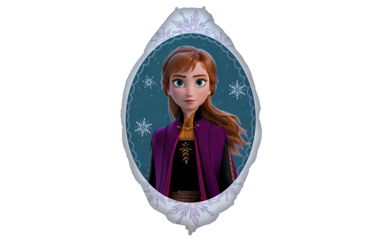 We fiesta Party Folienballon Frozen Anna 90 x 68 cm, Mehrfarbig