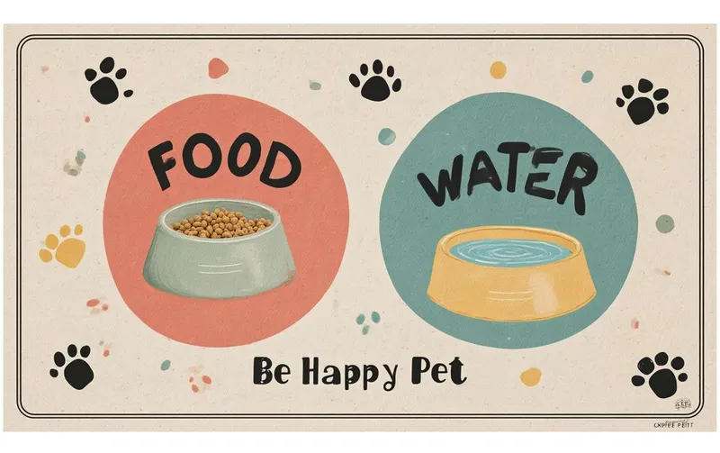 Paws & Whiskers Napfunterlage Paspet3
