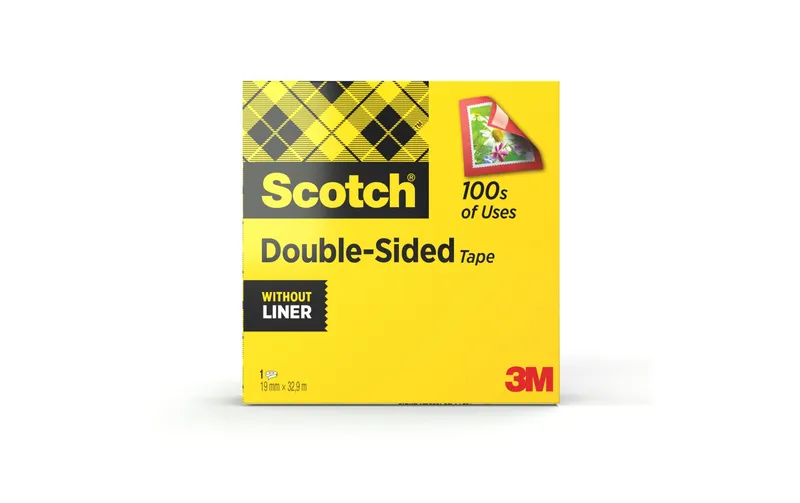 Scotch Doppelseitiges Klebeband 19 mm x 33 m