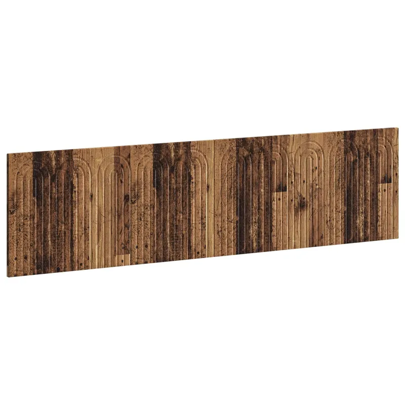 Wandmontiertes Kopfteil ALKMAAR Altholz engineered wood