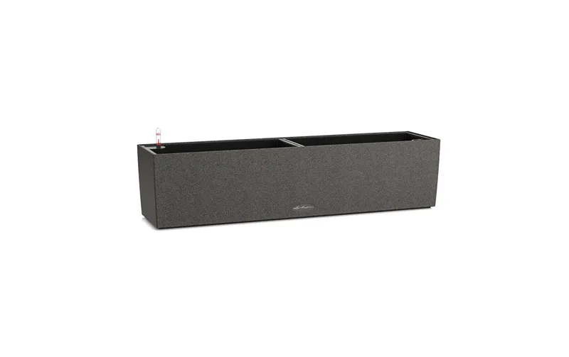 Lechuza Blumentopf BALCONERA Stone 80 Schwarz