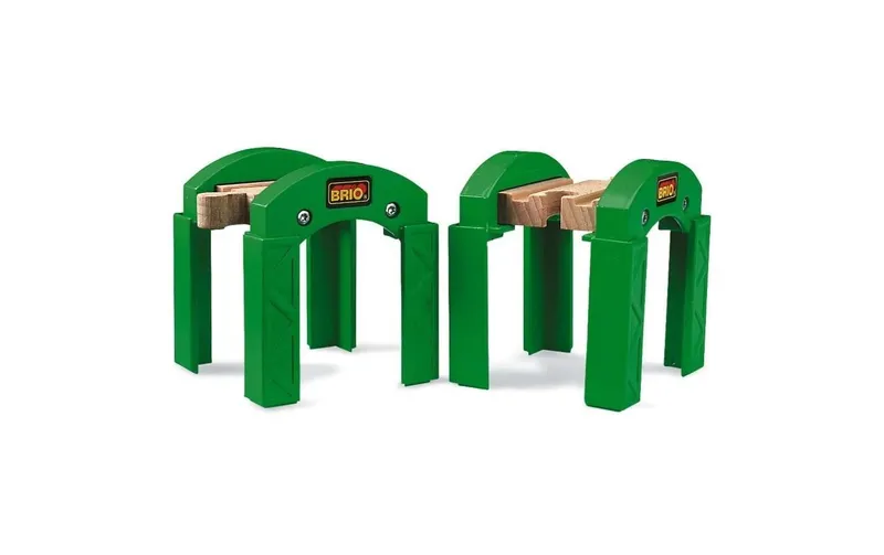 BRIO Eisenbahn Brückensystem stapelbar