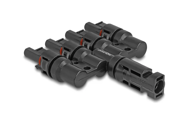 Delock DL4 Solar Konnektor 1x Stecker zu 4x Buchse, IP67