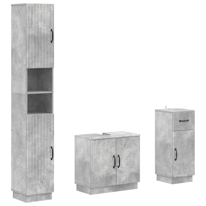 Ensemble de meuble de salle de bain 3 pièces HOORN
