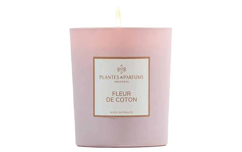 Plantes & Parfums Duftkerze Baumwollblüte 180 g