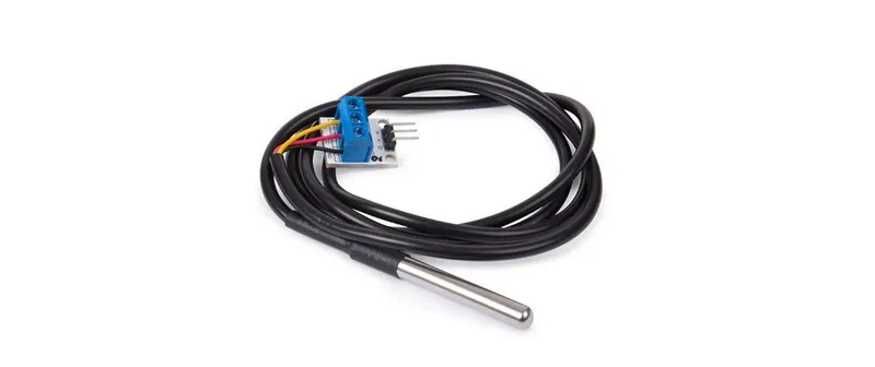 Whadda Temperatur Sensor DS18B20 with Adapter