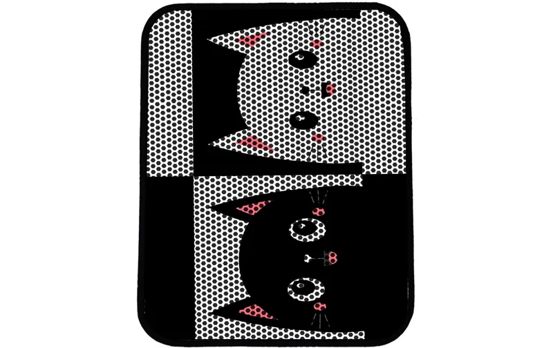 Paws & Whiskers Vorleger Matte Katze Nrszn0051
