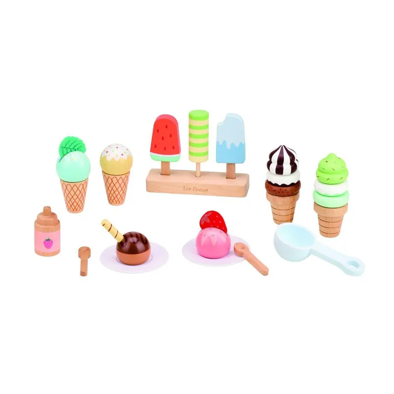 Spielba Holzspielwaren Glace-Set