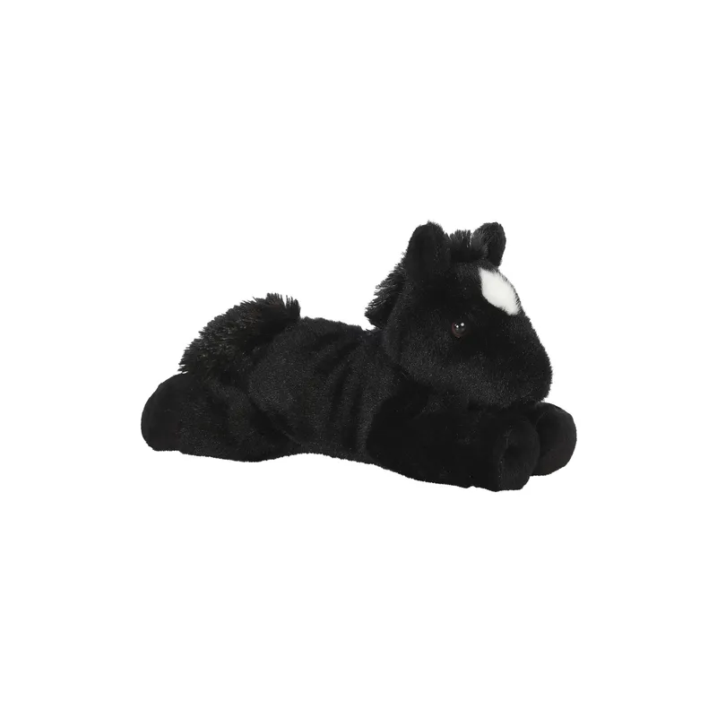 AURORA Plüsch Mini Flopsies Beau Black Horse 20 cm