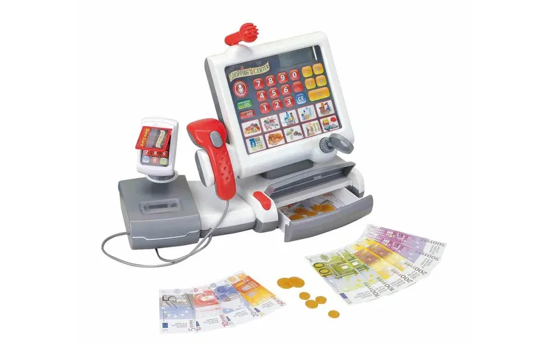 Klein-Toys Kaufladen Kassenstation con Folientastatur