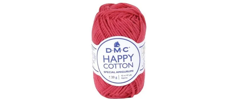 DMC Baumwollgarn naturela Happy Cotton Himbeere