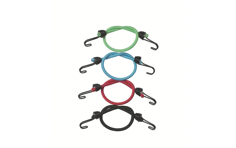 Masterlock Gummi-Spannseilset 25 cm x 4 mm, 4 Stück