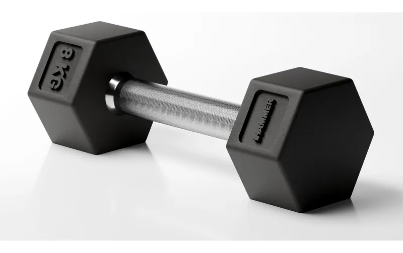 HAMMER Kurzhantel Hexagon PRO 1 x 8 kg