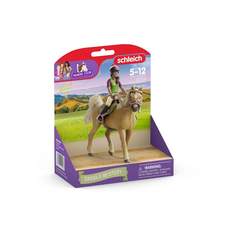 Schleich Spielfigurenset Horse Club Sarah & Mystery