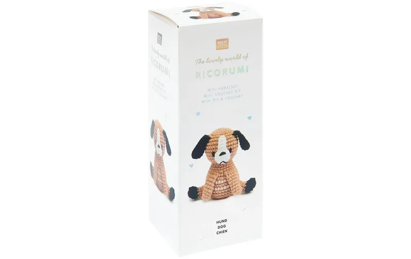 Rico Design Häkelset Mini Easy Hund